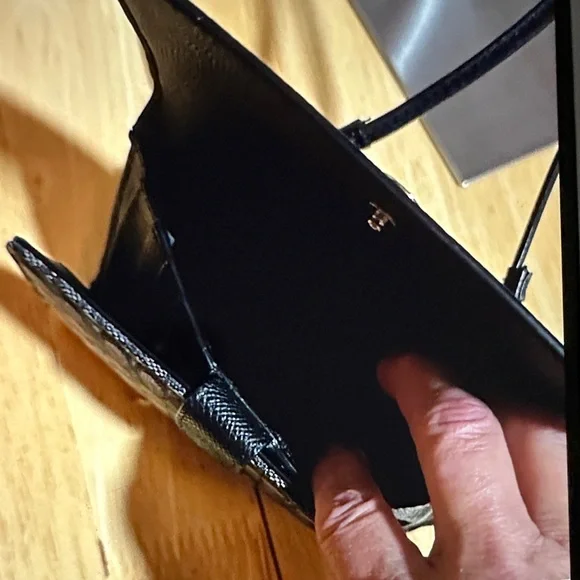 Coach Black Crossbody Bag with Signature Detail - Picture 6 of 6